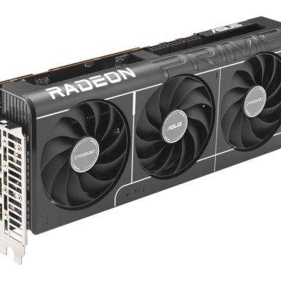 Placă video ASUS PRIME RX9070XT-O16G, GPU AMD RDNA 4, 16 GB GDDR6 256-bit, PCIe 5.0 x16, frecvență boost OC, ieșiri 3×DisplayPort 2.1 + 1×HDMI 2.1. - Img 4