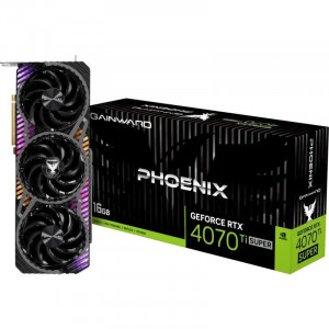 Placa Video Gainward GeForce RTX™ 4070 Ti SUPER Phoenix 16GB GDDR6X 256 bit, PCIE Gen4 x16, 3x DP 1x HDMI