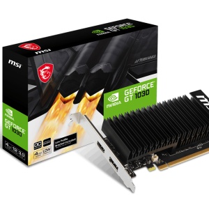 Placa Video MSI GEFORCE GT 1030 4GHD4 LP OC 4GB DDR4 64 bit