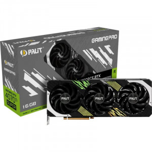 Placa Video Palit GeForce RTX 4070TI SUPER GAMINGPRO 16GB GDDR6X 256bit, PCIE 4.0, 1x HDMI 3x DP