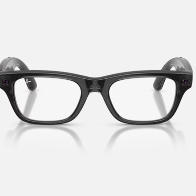 Ray-Ban Meta Blayzer Optics Gen 2 AI Glasses Shiny Transparent Black/Demo - Img 2