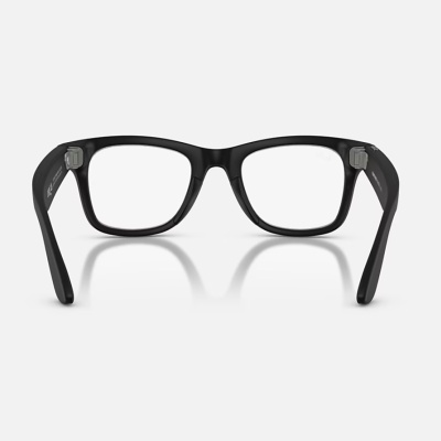Ray-Ban Meta Wayfarer Gen 2 High Bridge FIT Matte Black Clear/Grey Transitions 50-22 - Img 6