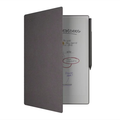 ReMarkable Paper Pro Tablet- Marker Plus Black + Book Folio Mosaic Weave Basalt - Img 2