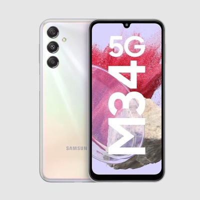 Samsung M34 5G M346 6.5" 6GB 128GB DualSIM Silver (2023)