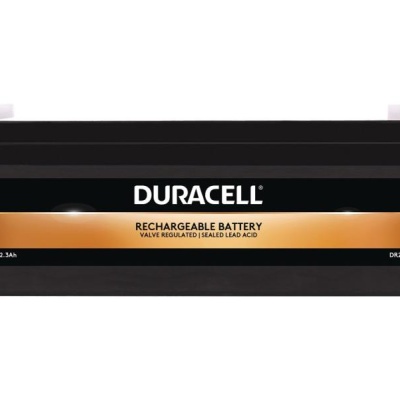 Security Battery Duracell, voltage 12V 2.3Ah VRLA, capacity 2300mAh