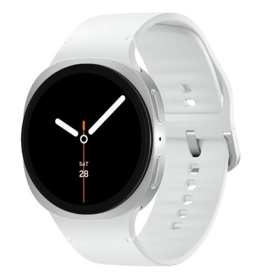 SG Watch8 44mm 1.47" L330 Silver / White strap
