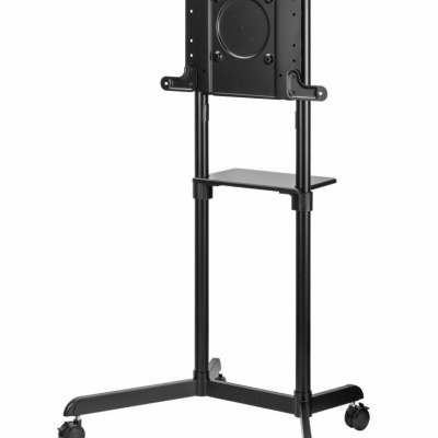 Stand TV mobil Serioux TV11-46TW, parti metalice: Cadru principal vertical, Brațele de prindere VESA, Placa de montaj TV, baza, fixarea se face cu ajutorul accesoriile incluse; dimensiuni: 920x702x1595mm, compatibilitate dimensiune ecran: 37"-70", - Img 3
