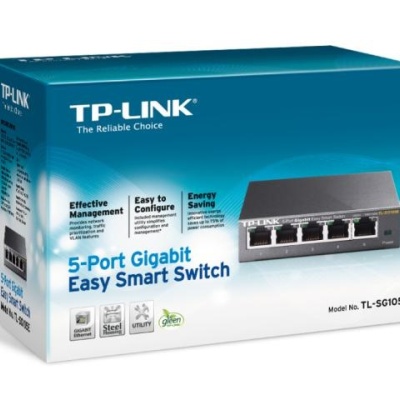 Switch TP-Link TL-SG105E, 5 port, 10/100/1000 Mbps - Img 4