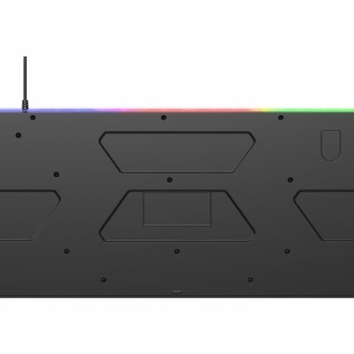 Tastatura gaming cu fir iluminata Serioux Nexor, interfata USB, numar de taste: 104, material ABS, anti-ghosting: 19 taste, lungime cablu 1.5m PVC, dimensiuni (LxAxH): 435.74 × 178.54 × 33.62 mm, negru - Img 5