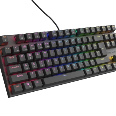 Tastatura Mecanica Gaming Genesis Thor 303 TKL, RGB, USB, negru