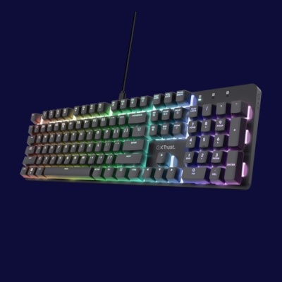 Tastatura mecanica Trust GXT 871 Zora, USB 2.0. nr taste 104, negru - Img 3