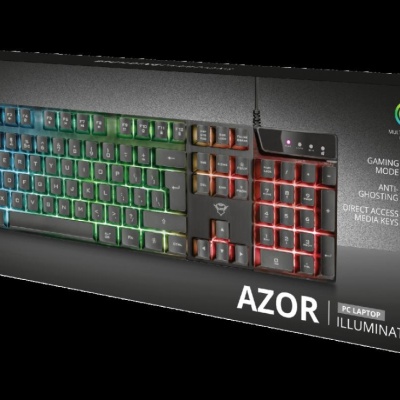 Tastatura Trust GXT 835 Azor, gaming, neagra - Img 8