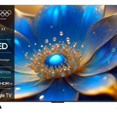 Televizor QLED Smart TCL 65P71K, 164 cm, 4K, Google TV, Clasa E