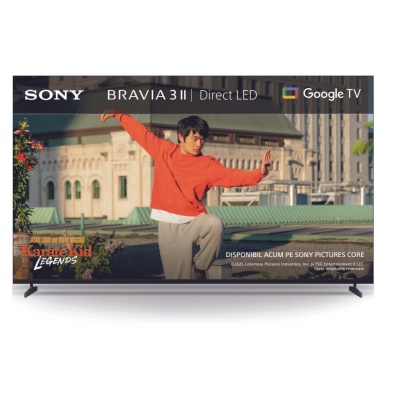 Televizor Sony BRAVIA XR 3 II LED 50XR35M2, 126 cm, Smart Google TV, 4K Ultra HD, 120Hz, Clasa F (Model 2026)