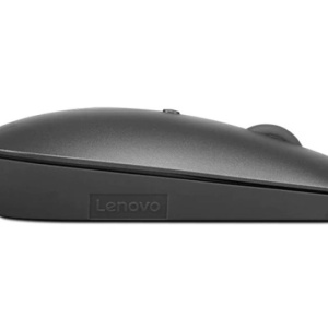 ThinkBook Bluetooth Silent Mouse; Weight: 61 g; Color: Iron Grey; Packed Dimensions: 110 x 78 x 40 mm; Scrolling: 2-way scroll wheel (up, down); Connectivity : Bluetooth 5.0; Mouse Sensor: Blue Optical Sensor; Supported OS: Windows 10, Windows 11;