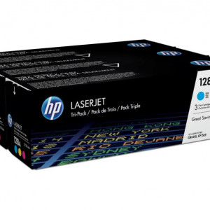 Toner HP CF371AM, pachet triplu CE321A/CE322A/CE323A,
