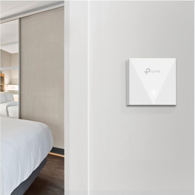TP-Link Wireless Access Point EAP650-WALL, AX3000 Wireless Dual Band Indoor, 1× 10/100/1000 Mbps Ethernet Port, 1× 10/100/1000 Mbps Ethernet Port, Alimentator: 802.3af/at PoE, 2X antene interne, 5 GHz: Up to 2402 Mbps, 2.4 GHz: Up to 574 Mbps. - Img 5