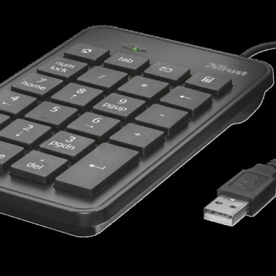 Trust Xalas USB Numeric Keypad, neagra - Img 2