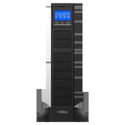 UPS nJoy Balder 3000, 3000VA/ 3000W, On-line, LCD Display, Montare Rack/Tower, 8 Prize IEC 13 1x IEC C19, Dubla conversie, Plaja larga de tensiuni acceptate, Eficienta impresionanta de pana la 96%, Frecventa: 40Hz ~ 70 Hz, Dimensiuni: 630 x 438 x 88 mm, - Img 2