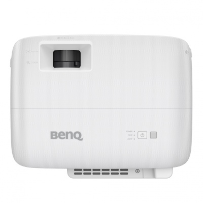 Videoproiector BenQ MH560C, Full HD (1920x1080), 3.800 lumeni, 16:9, 15.000:1, lampa 6.000 ore/ 15.000 ore ecomode, zoom 1.1x, 2* HDMI, 1* D- sub, USB Type A, RS232, boxa 10W, audio in/ out, telecomanda cu baterii incluse, 2.3 kg, 29-34 dB, culoare alb - Img 3
