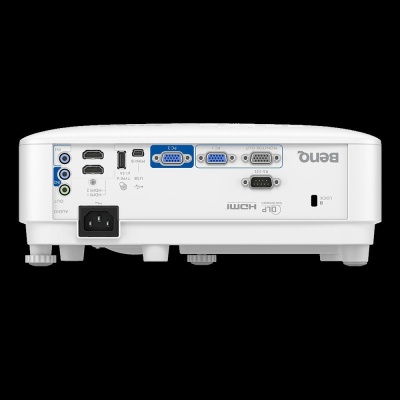 Videoproiector BenQ MX808STH, XGA (1024x768), 3.600 lumeni, 4:3/ 16:9/ 16:10, 20.000:1, lampa 6.000 ore/ 15.000 ore ecomode, zoom fix, 2* D- sub, 2* HDMI, USB Type A, USB Type Mini B, RS232, boxa 10W, audio in/ out, telecomanda cu baterii incluse, suport - Img 3