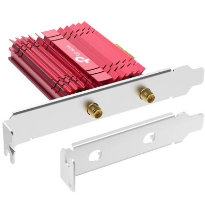 Adaptor wireless TP-Link, ARCHER TXE75E, AX5400, 2 x antene externe Dual-Band 5Ghz, 2.4 Ghz, PCI-E WI-FI 6E dimensiuni: 120.8 × 78.5 × 20.9 mm, Bluetooth 5.2. - Img 2