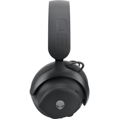 Alienware Pro Wireless Gaming Headset, Connectivity Technology: Wired/Wireless, Wireless Technology: Bluetooth, Wireless Operating Distance: 30m, Bluetooth Standard: Bluetooth 5.3, Impedance: 32 Ohm, Features: 50mm graphene-coated drivers, 2-mic AI noise - Img 6