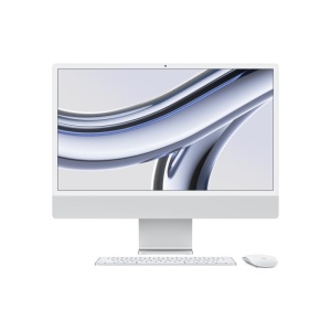Apple iMAC 24" Retina 4.5k/ Apple M3 (CPU 8-core, GPU 8-core, Neural Engine 16-core)/8GB/256GB - Silver - INT KB (2023)