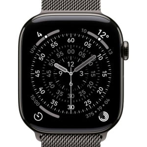 Apple Watch 46mm Slate Milanese Loop - S/M