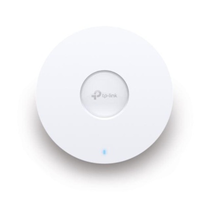 "AX5400 Ceiling Mount Dual-Band Wi-Fi 6 Access Point PORT: 1×2.5 Gigabit RJ45 Port SPEED:574Mbps at 2.4 GHz + 4804 Mbps at 5 GHz FEATURE: 802.3at POE and 12V DC, 6×Internal Antennas, MU-MIMO, 160MHz Supported, Seamless Roaming, Band Steering,