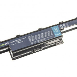 Baterie compatibila extinsa Green Cell pentru laptop Acer Aspire 4251 4252 4350 4750 4752 5250 5741 5750 7750 E1-451 E1-531 E1-571, TravelMate 4740 5740, eMachines D440 G730, model Acer AS10D31 AS10D41 AS10D51 AS10D73 AS10D75 AS10D81