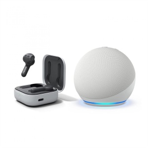 Boxa inteligenta Amazon Echo Dot 5 (2022), Control Voce Alexa, Bluetooth, Wi-Fi, Glacier White - Img 3