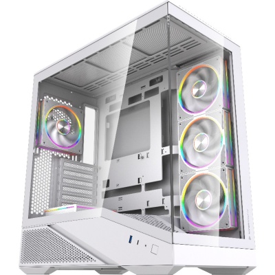 Carcasa ALPHAGEAR Spectre, Mid Tower, White