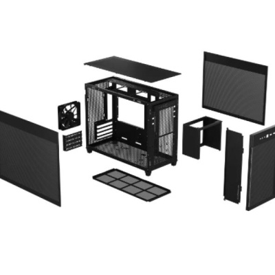 Carcasa Asus AP201 Mesh Black mATX Small Tower - Img 7