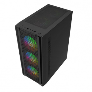 Carcasa PRO GAMING DUNE Mid Tower ARGB Negru - Img 6