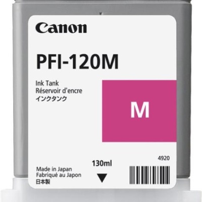 Cartus cerneala Canon PFI-120M, magenta, capacitate 130ml, pentru Canon TM 200/205/300/305. - Img 3