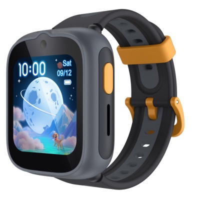 Ceas SmartWatch pentru copii TCL MOVETIME Kids Watch MT48, 1.68", 4G, GPS, IP68 2ATM, Camera 2MP, Nebula Grey - Img 2