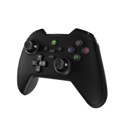 Controller wireless Genesis Mangan 400, tip Analog/Digital, interfata USB, bluetooth, numar butoane 19, lungime cablu 200 cm, acumulator 000 mAh, compatibilitate Android, iOS, MAC, Windows 10,11,7,8, negru - Img 15