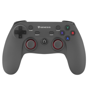Controller wireless Genesis Mangan PV56, interfata 2.4 GHz, numar butoane 12, capacitate baterie 600 mAh, compatibilitate PC, PS3, negru