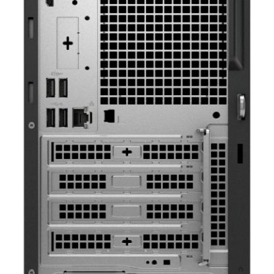 Desktop Dell PRO Tower QCT1250, L6 chassis with 180W PSU, N-1, EPEAT 2018 Registered (Silver), ENERGY STAR Qualified , Intel(R) Core(TM) i3-14100 (4 cores, up to 4.7GHz), Integrated Graphics, 8 GB: 1 x 8 GB, DDR5, up to 4800 MT/s, non-ECC, 512GB SSD, 8x - Img 5