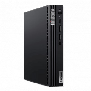 Desktop Lenovo ThinkCentre M70q Gen 3 Tiny, Intel® Core™ i7-12700T, 12C (8P + 4E) / 20T, Max Turbo up to 4.7GHz, P-core 1.4 / 4.6GHz, E-core 1.0 / 3.4GHz, 25MB, RAM 1x 16GB SO-DIMM DDR4-3200, SSD 512GB SSD M.2 2280 PCIe® 4.0x4 NVMe® Opal 2.0, Video: