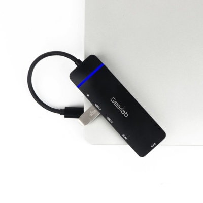 DOCK STATION GearLab GLB235420 5in1 USB-Type C HUB - Img 2