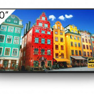 Ecran profesional LFD Monitor Signage Sony BZ30J, 50", UHD, 24/7, 440nit, Direct LED, 9ms, contrast static 5000:1, mătuire 2%, stocare 16GB. Wi-Fi Direct, Apple AirPlay, Apple HomeKit, Chromecast built-in, Google Play store, Hotel Mode Menu.