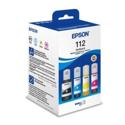 EPSON 112 EcoTank 4-colour Multipack, continut: 1 x 125 ml Black, 1 x 70 ml Cyan, 1 x 70 ml Magenta, 1 x 70 ml Yellow, Epson EcoTank LL11160, L15150, L15160, EcoTank Pro L15180, Epson ITS L6550, L6570. - Img 4
