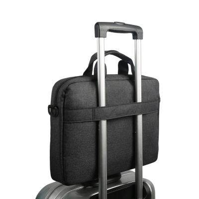 Geanta laptop Lenovo Casual Toploader T210, 15.6", Black, rezistent la apa, compartiment accesorii, compartiment laptop captusit, Material: Textil, Dimensiuni externe: 362 x 22 x 250 mm, Greutate: 465g - Img 7