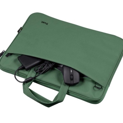 Geanta laptopuri Trust Bologna Eco 16", verde - Img 9