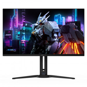 Gigabyte AORUS FO32U2 gaming monitor diagonala 31.5", 699.48 x 394.73 mm, OLED, Anti-Reflection, Rezolutie: 3840 x 2160 (UHD), Luminozitate: 250 cd/m2, Contrast: 1.5M:1, Unghi vizualizare: 178°(H)/178°(V), Timp raspuns: 0.03ms GTG, Refresh rate: 240Hz,