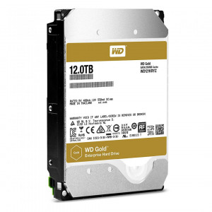 HDD intern Western Digital GOLD, 3.5", 12TB, SATA3, 7200 RPM, 256MB