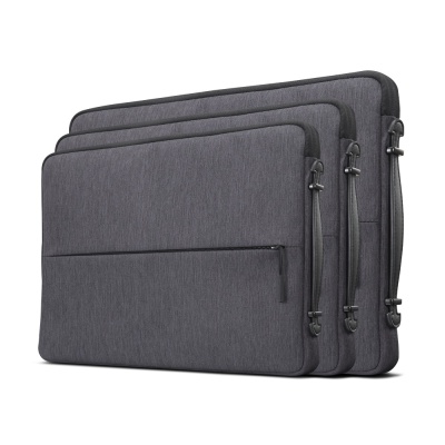 Husa laptop Lenovo Urban 15.6", Negru, Functii: Rezistent la apa, Interior captusit, Numar compartimente interioare: 1, Tip inchidere: Fermoar, Material: Poliester, Dimendiuni (Lungime x Inaltime x Adancime): 395mm x 28mm x 270mm, Greutate: 288g - Img 6