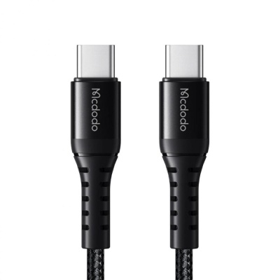 Incarcator Cablu Type-C la Type-C MCDODO CA-5641, 60W, 2 porturi, Negru - Img 2
